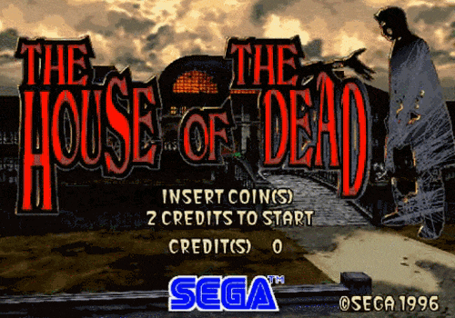 vgjunk:  The House of the Dead, arcade.