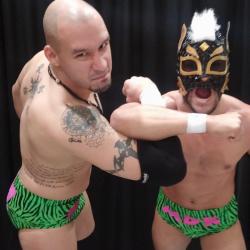 respectthisring:  Murder Death Kittens (Aaron Epic and Lince Dorado)