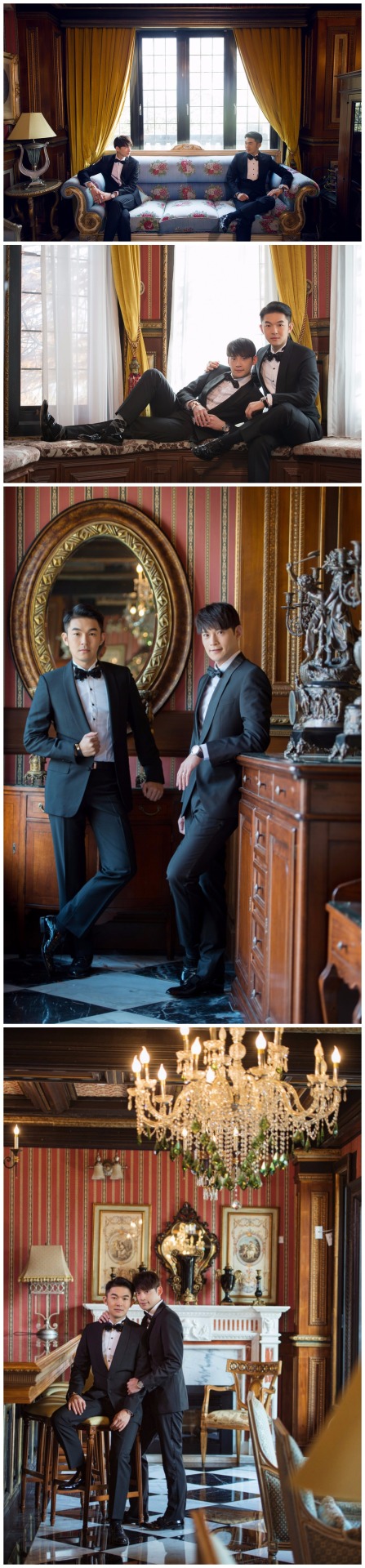 asianboysloveparadise:  Best Gay Wedding Ever: Shaun &amp; Philip This beautiful