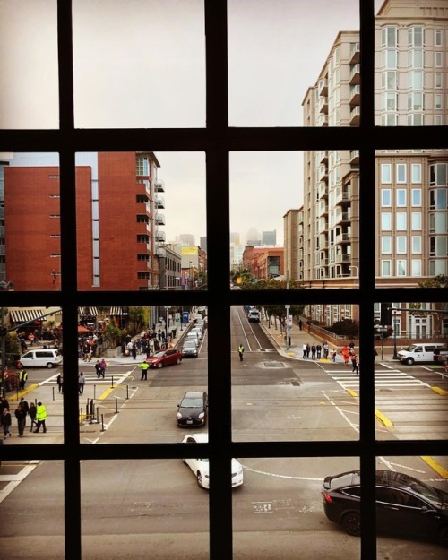 Porn Windows and cityscapes. #sf  (at AT&T photos