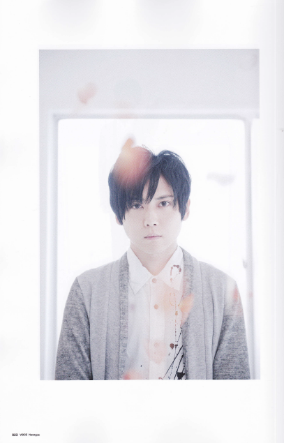 skybluechocobo:  Yuki Kaji in Voice Newtype 51