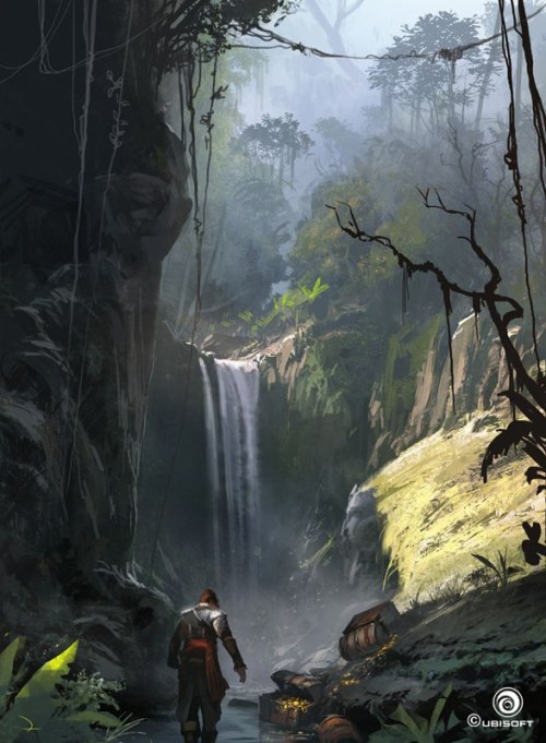 xombiedirge:  Assassin’s Creed IV Black Flag Concept Art by Martin Deschambault