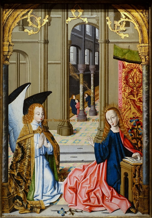 Annunciation, Master of the Hartford Annunciation (French - School of Amiens), ca. 1480