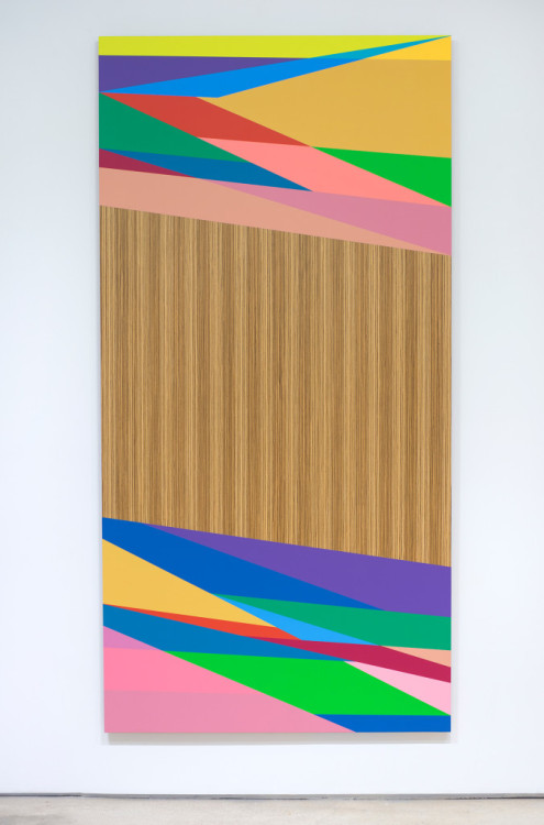 topcat77: Odili Donald Odita“Distant Relative” (2015) acrylic latex on panel