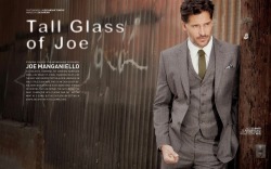 blackleatherpout:  fuckyeahjoemanganiello:   Bello Magazine - January 2014  (Full scans: 1, 2, 3, 4, 5, 6, 7, 8, 9)  IM FINE