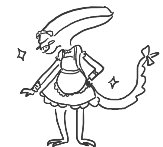 hiyokoko:  hiyokoko:  hiyokoko:  concept: xenomorph maid cafe  nobody seems to appreciate this concept. so now i have to cosplay it so people will understand   heres the lay down