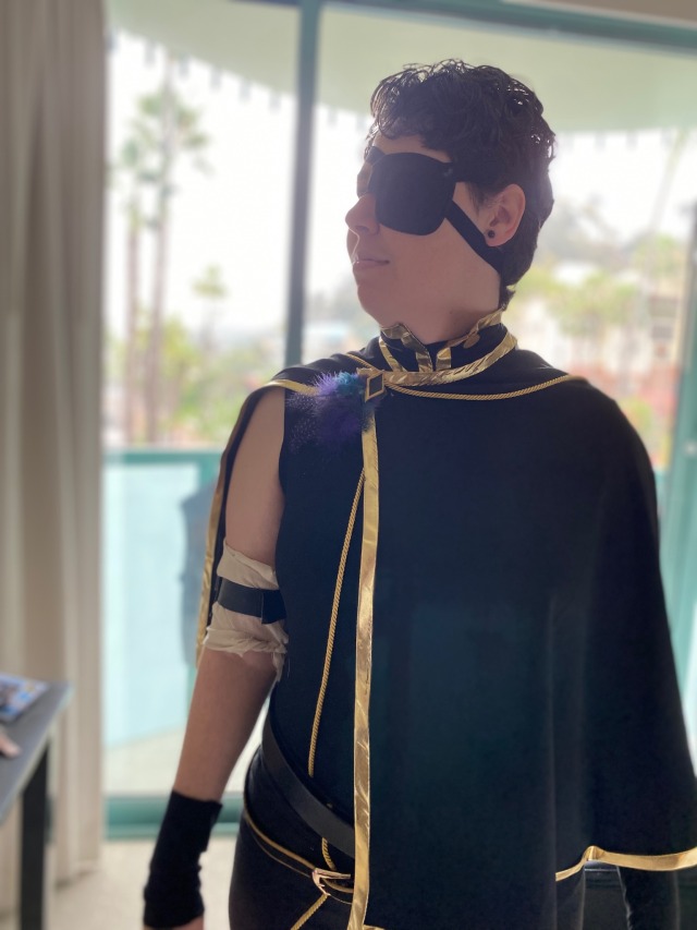 Bout to head out to SDCC but wanted to share a quick pic of my finished cinder cosplay! I’ll have more later