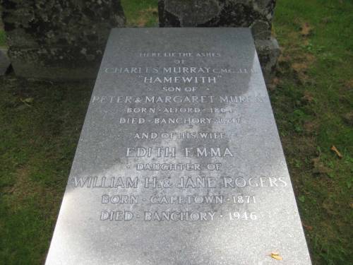 On 12th April 1941, Scottish poet, Charles Murray died at Banchory, Aberdeenshire. Charles Murray ha