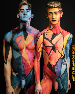 brandonmcgill:  brandonmcgill:  “Love in Origami” Part 2The boys have returned to share their love of art and each other! Wickedly beautiful, these two are a joy to watch. I hope you enjoy this latest art piece with them!Models: Tayler W and David