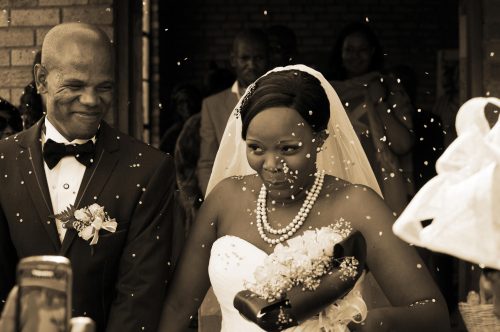 Keneuwe Mashilo got hitched to Jonas Matsie and happily became Mrs Matsie. it was a blessing to be a