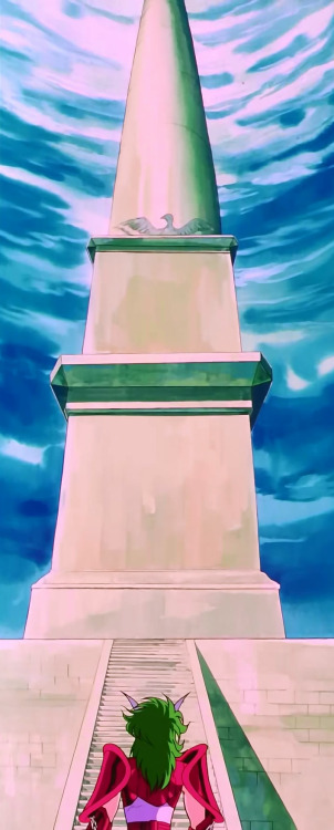 arquemesta:Saint Seiya - Architectural elementsand Shun always taking a look… 
