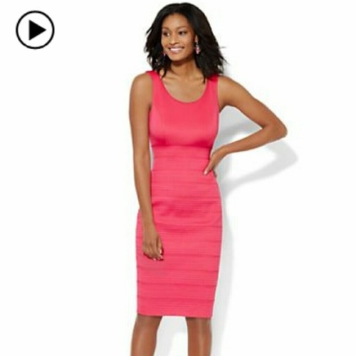 I just discovered this while shopping on Poshmark: Bandage Hot Pink Dress. Check it out! https://bnc