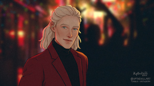 A beautiful scene for @thusspoketrish from her fic This Year&rsquo;s Love ♥