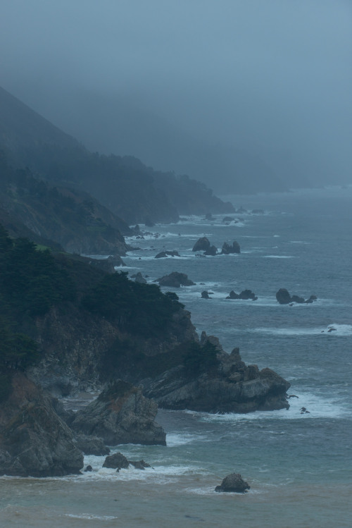 ominousraincloud:Big Sur Coast, December | By Angus Molyneux
