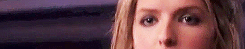 cvleartmain: bechloe + looking at each other