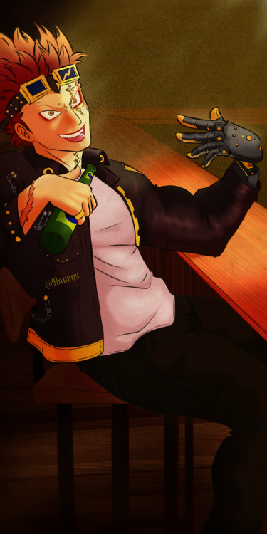 Eustass Kid ideal first date: Drinking beers in a barGoing to a metal concertMurder (if there&r