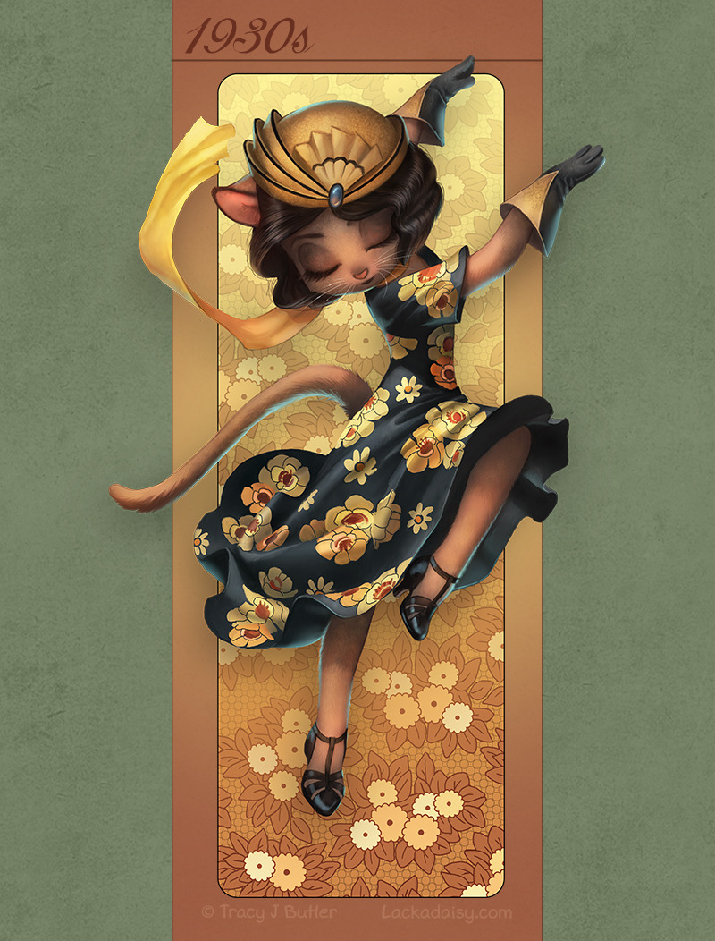 lackadaisycats:  A 20th century revue, as performed by Ivy Pepper.  The intended