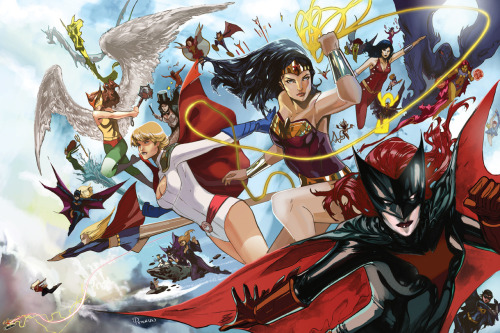 hellyeahsupermanandwonderwoman:  hellyeahsupermanandwonderwoman:Our Amazing Women and Girls of the DCU Happy International   Women’s Day 2017!