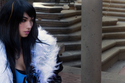 highscorefashion:Rinoa and the boyfriend jacket. By Vanessa Wedge www.facebook.com/vanessawedgemodel