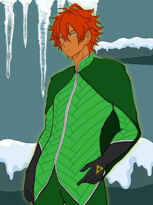 La Tenue D'hiver De Link. Si On Vas Sauver Le Monde Autant Y Aller Prparer.