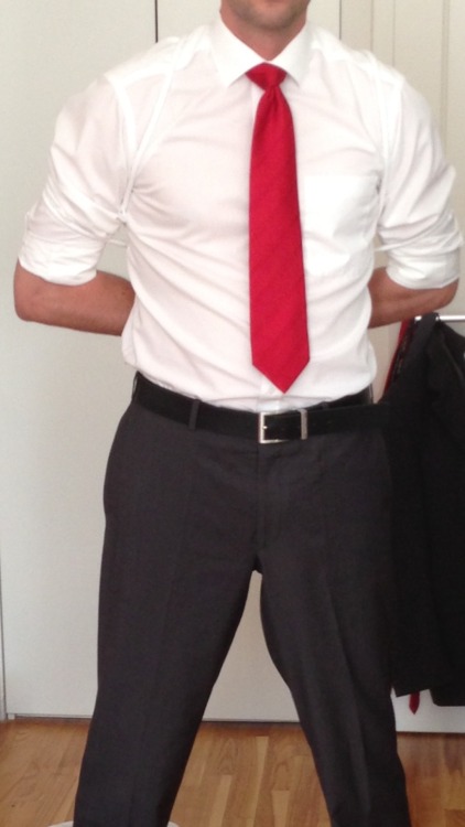 rennegade15:  shirt, tie, ropes and tape 