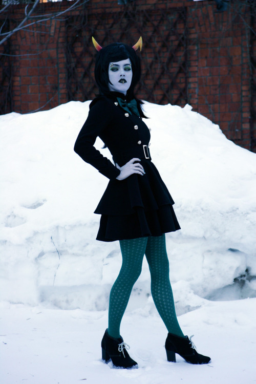 alinajames:Porrim winter (?) dress version!Cosplay - mePhotographed by my [boyfriend]I’ll be posting