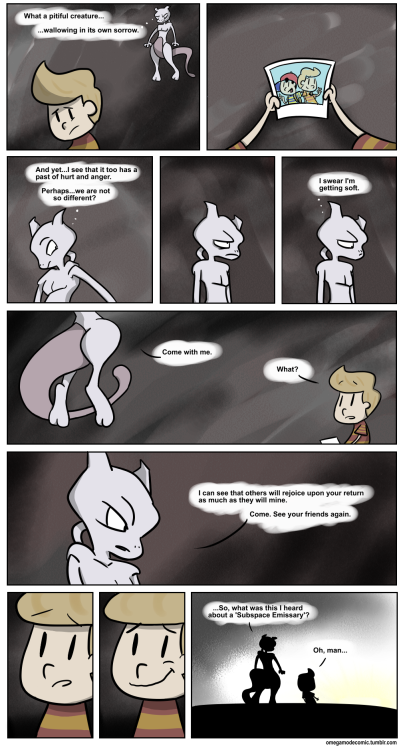 omegamodecomic:  Welcome BackOriginally, there was not going to be a new comic this Saturday, but then the greatest Nintendo Direct ever happened, and there was no way that I wasn’t going to commemorate it. So welcome back, Lucas! We missed you.