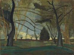 thunderstruck9:André Derain (French, 1880-1954), Le parc, c.1936-38. Oil on canvas, 69.3 x 92.5 cm.