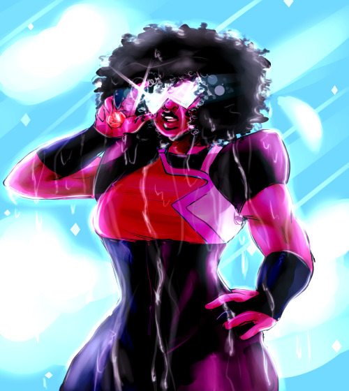 This episode should have been titled ‘How many times can we make Garnet look sexy in a 15 minute time slot’ or ‘How to make a already perfect character even more flawless’