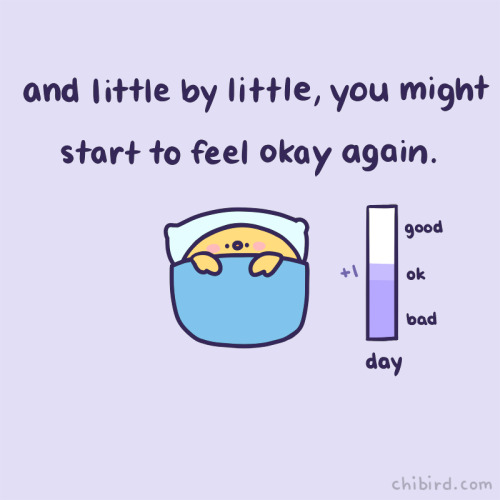 chibird: Bad days might not become great days, but you don’t have to completely give up on a bad day