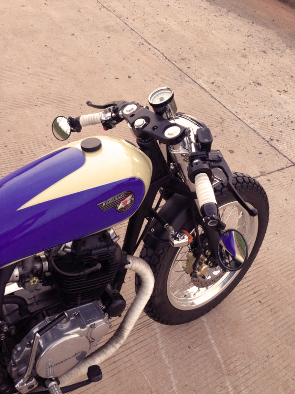garageprojectmotorcycles:  Mahatma from Besi Moto in Indonesia sent me some pics