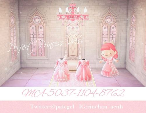 perfect princess dress ✿ by rinchan_acnh on ig