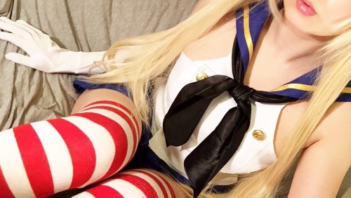 meloetta:  i laid around as shimakaze all day and took too many pictures