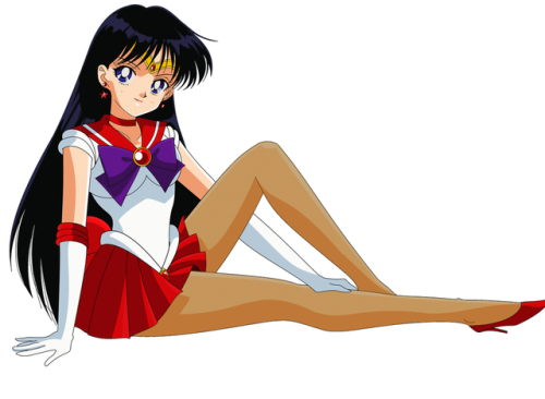 My favorite sailor scout and anime character of all time. My anime waifu Sailor Mars / Rei Hino. <