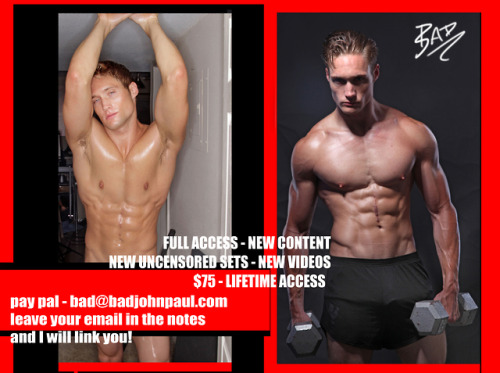 badboysofbjp: badboysofbjp: lifetime full access to all my work.. uncensored .. videos included .. o