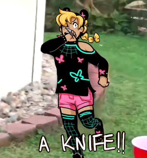 poorlydrawnjolyne:i wanted to draw some dadtaro but this is all that came to mind