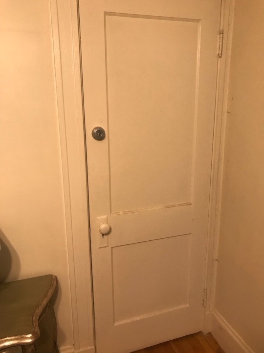 daxdraggon:  teratomarty:  stephrc79:  So I’m staying at a friend’s house in Boston And in their guest room is a door.  And my first thought was closet. Just an ordinary, tiny, New England closet.  But no! There are STAIRS in that closet! Now where