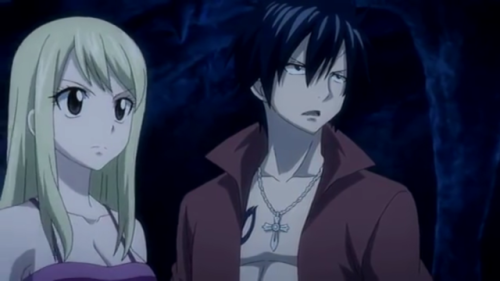 autumnleavescoffeedreams:Do you ever notice just how much Gray and Lucy casually stand next to each 