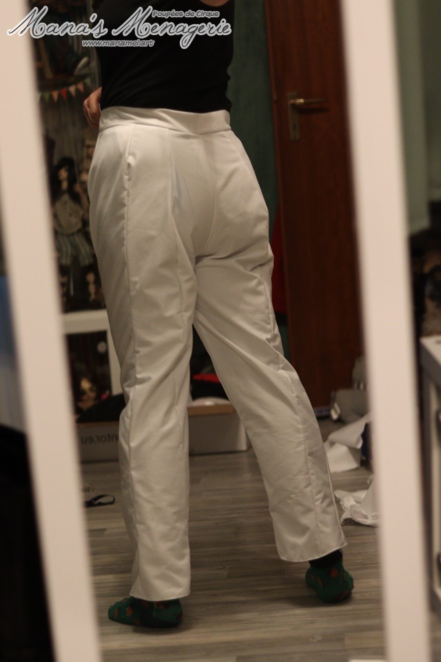 Project Ch 249 Outfit - Pants (V )
Luckily I had enough fabric left to try again (I had bought it for something else but 