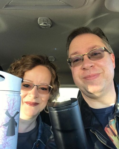 On our way to #FanX in #SaltLakeCity. But first some #Starbucks go juice. #TheYearofPrincessLeia htt
