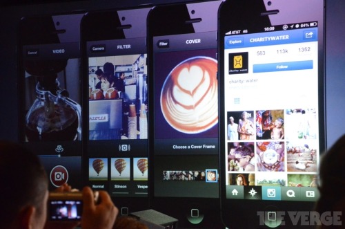 photojojo:  It’s true!  Facebook announced video for Instagram today. The update’s already available for iPhone and Android.  In short, you’ll be upload up to 15 second videos, apply any of 13 filters, and even pick your own thumbnail. Videos