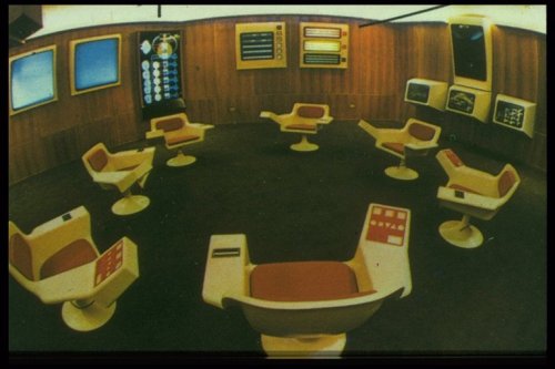 The Operations Room (or Opsroom): a physical location where economic information was to be received,