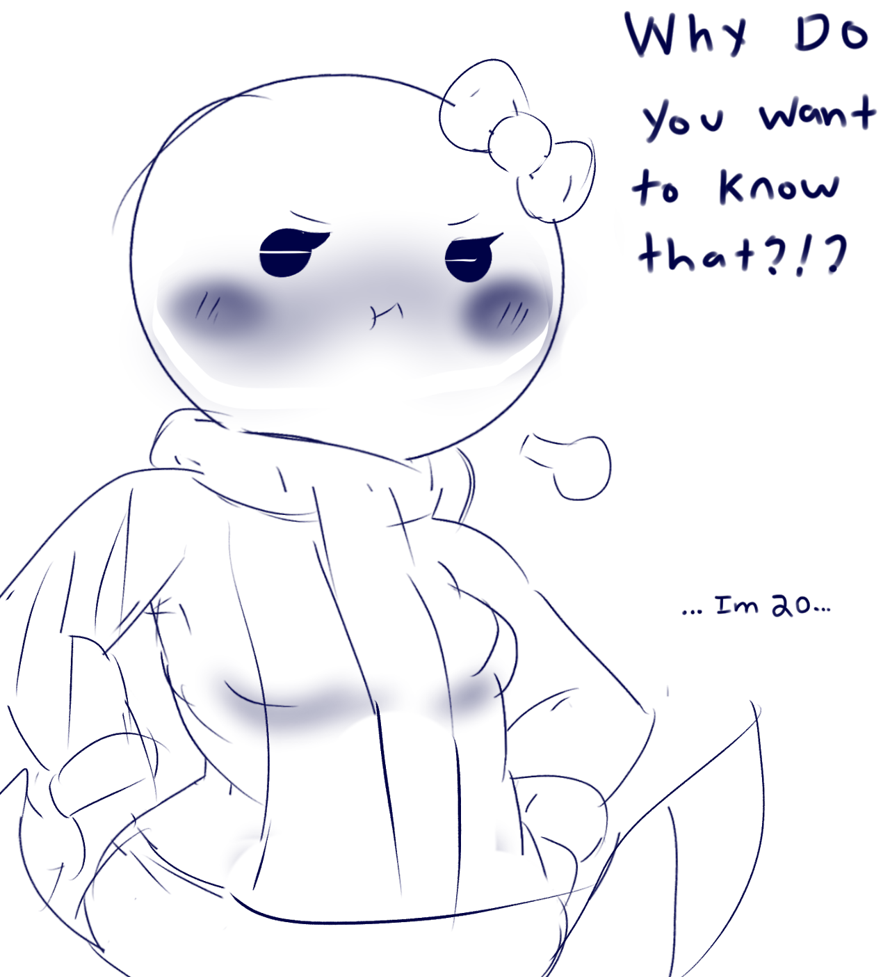 Octochan having some Q&amp;A fun with some pals on the discords.