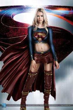 fantasy-scifi:  Supergirl: Man of Steel Version by SilentArmageddon  Hot