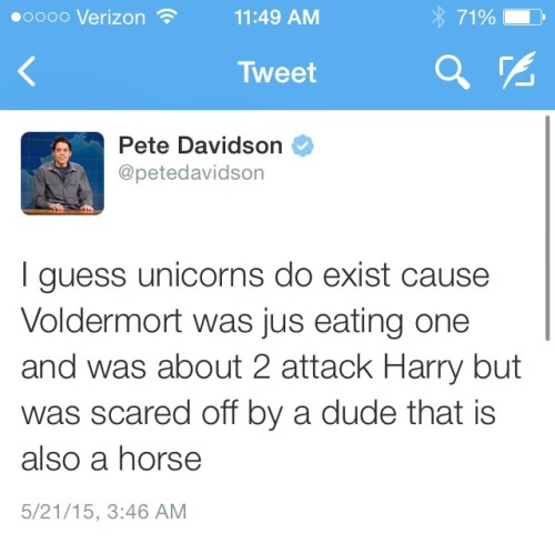 m0xt:  Pete Davidson reviews Harry Potter and the Sorcerer’s Stone 