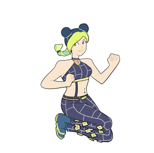 Not very fond of part 6, but fond of Jolyne indeedEdit:Added an alternative hair color lol