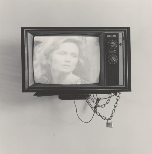 disease:  “TELEVISION” // NYC, 1982ROBERT MAPPLETHORPE[gelatin silver print | 39 × 38.3 cm.]