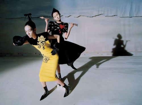 [Xiao Wen Ju, Sang Woo Kim &amp; Fei Fei Sun] [photographer Tim Walker] [Vogue China]