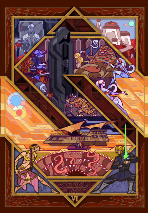 knightofleo:  Jian Guo | Star Warsa new hopethe empire strikes backreturn of the jedithe force awakens 