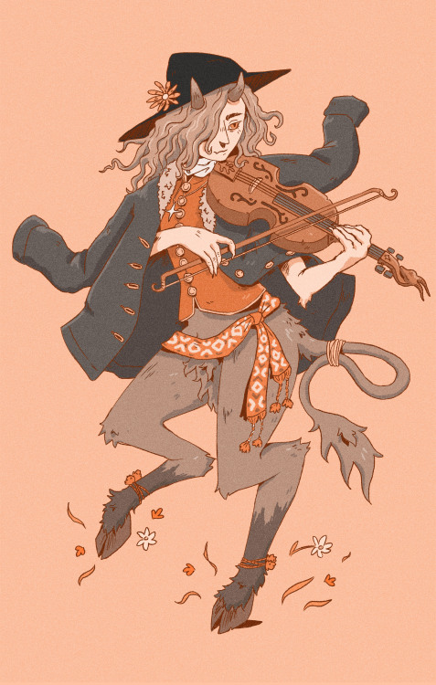 Hårgalåten (the horga song)A typical dance macabre type fare, where the devil, disguised as a fiddle